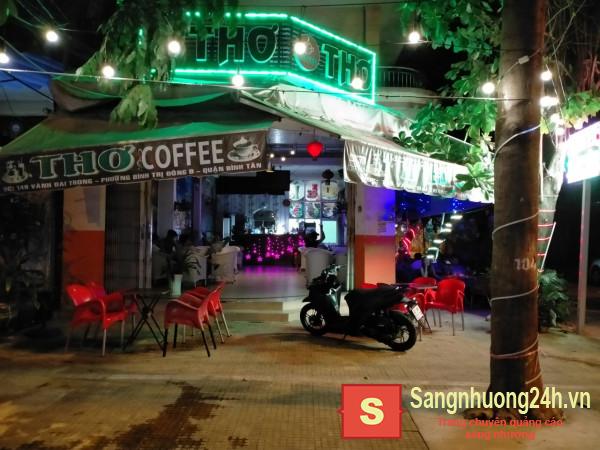 Cần sang quán cafe 2 mặt tiền đường Vành Đai Trong, phường Bình Trị Đông, quận Bình Tân.