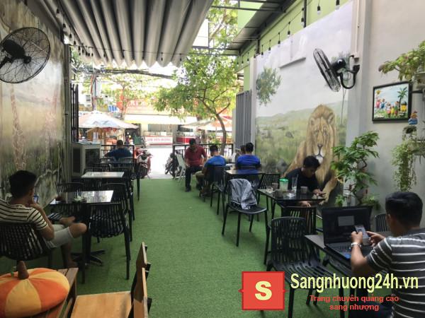Cần sang quán cafe nằm khu dân cư đông đúc mặt tiền đường Triệu Việt Vương, phường An Hải Tây, quận sơn Trà, Đà Nẵng.