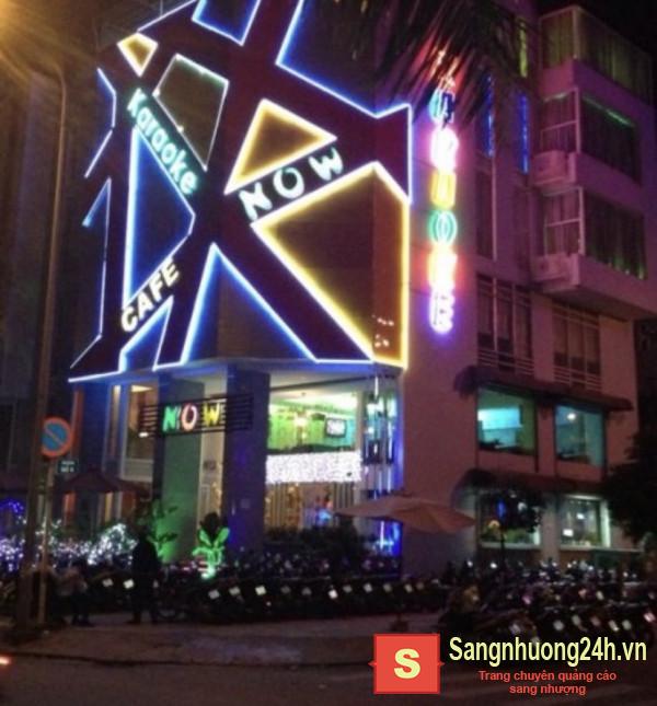 Sang nhượng quán Karaoke & cafe NOW nằm mặt tiền đường, ngay khu dân cư Trung Sơn, huyện Bình Chánh.