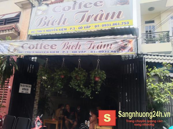 Sang Nhượng Quán Cafe Giá Rẻ Tại Quận Gò Vấp.