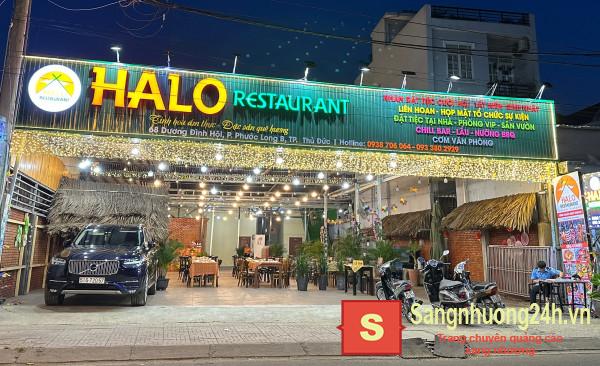 Sang Nhà Hàng Halo Restaurant Trung Tâm Quận 9 Rộng Hơn 1000m2.