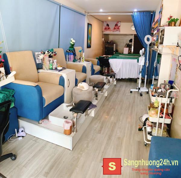 Sang Nhượng Tiệm Nail - Spa -  Foot Massage Mặt Tiền Đường Nguyễn Hữu Cảnh Quận Bình Thạnh.