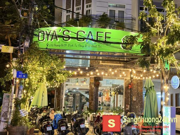 Sang Nhượng Quán Cafe Ở Trung Tâm Quận Bình Tân