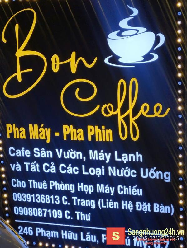 Sang quán cafe