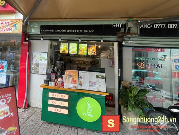 Cần Sang Nhượng Quán Trà Sữa Mang Đi Ngay Đường Hoàng Diệu 2 Thủ Đức