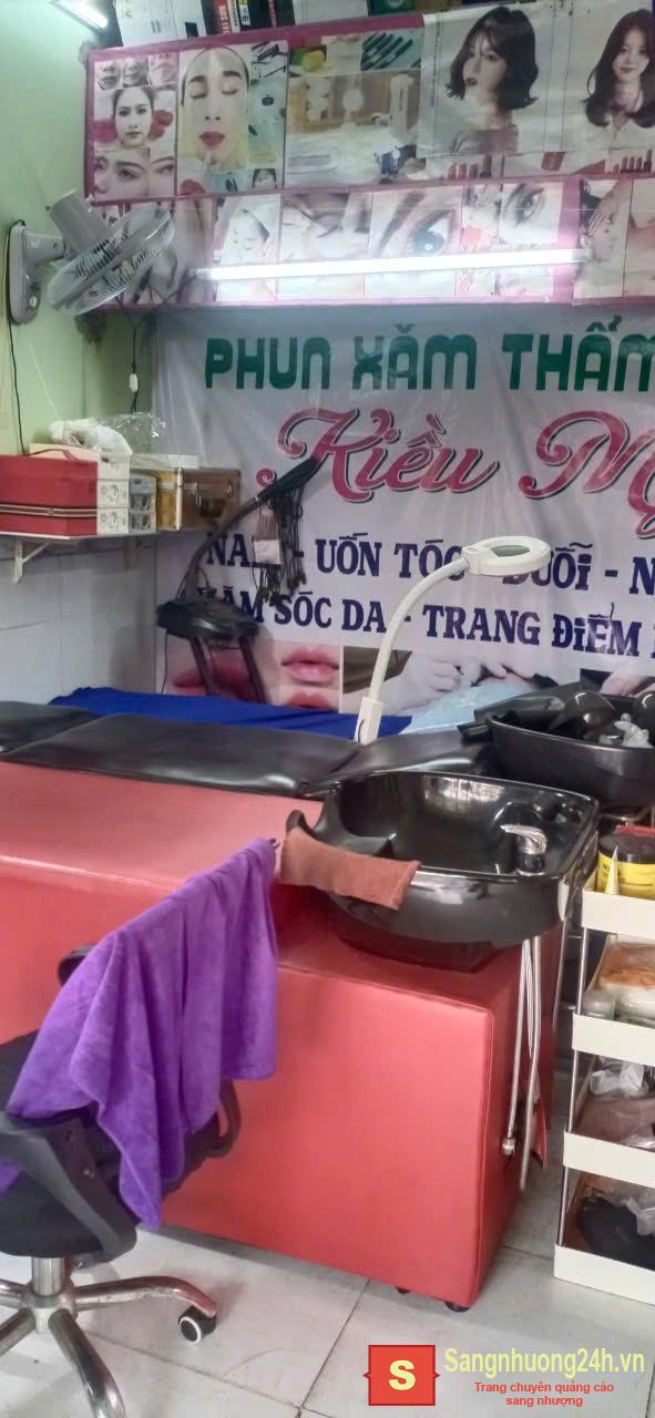 Sang tiệm tóc - nail