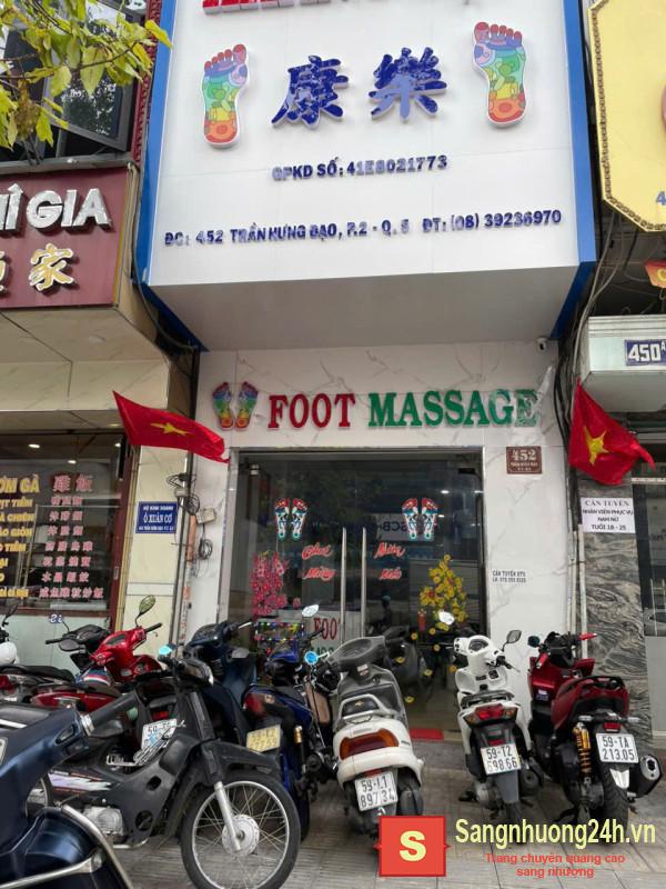 Cần Sang Nhượng Foot Massage Xông Hơi Ở Quận 5