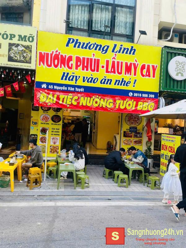 Cần Sang Nhượng Quán Nướng Phủi Lẩu Mỳ Cay Ở Quận Đống Đa Hà Nội