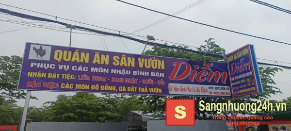 Cần Sang Nhượng Quán Ăn Sân Vườn Chòi Lá Ở Bình Tân