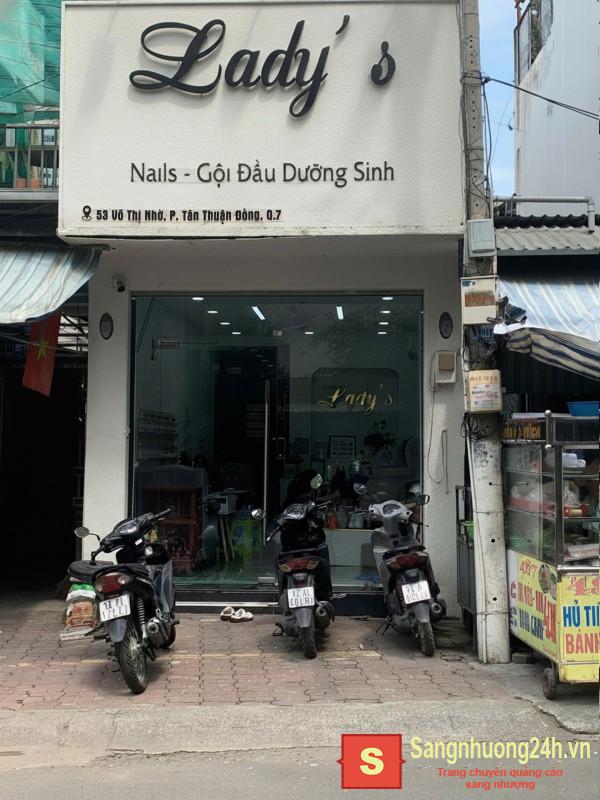 Sang Nhượng Tiệm Nail Gội Đầu Dưỡng Sinh Tại Quận 7
