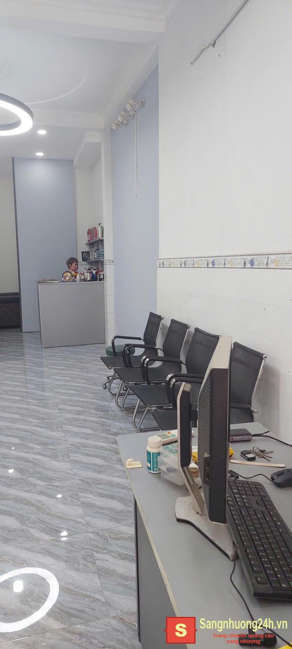 Sang tiệm tóc - nail