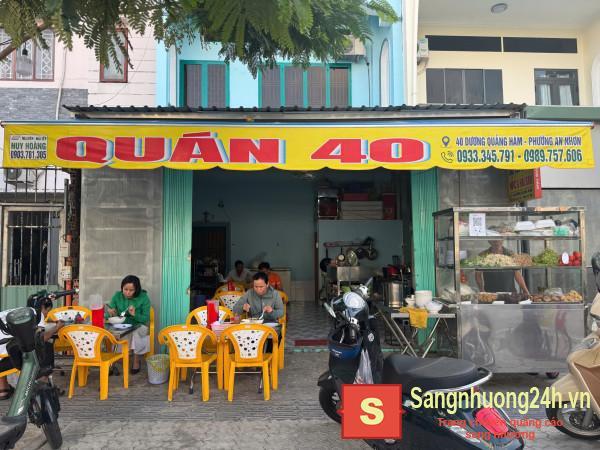 CƠ HỘI HIẾM – SANG NHƯỢNG QUÁN ĂN ĐANG RA TIỀN MỖI NGÀY – GÒ VẤP