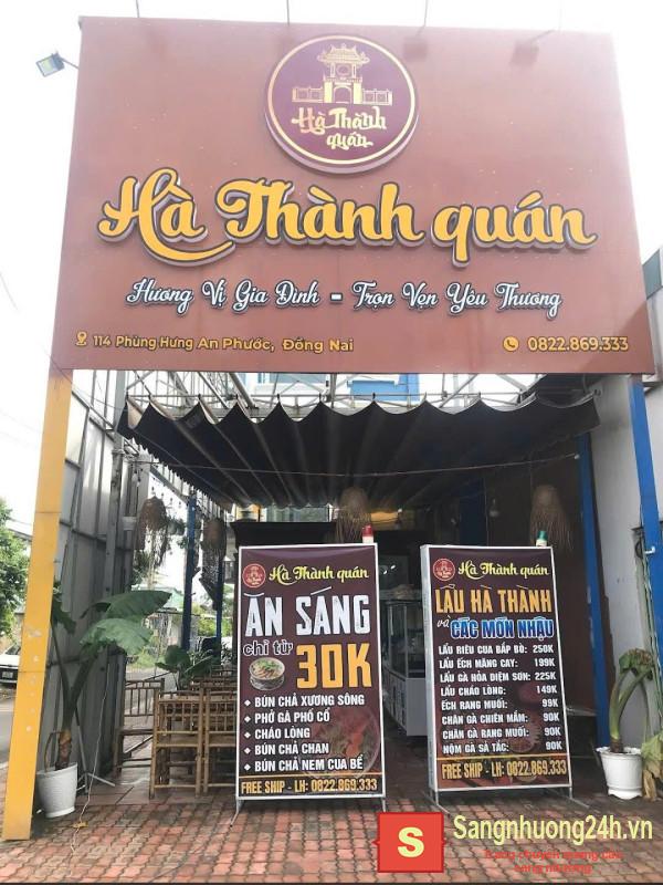 SANG NHƯỢNG GẤP QUÁN ĂN 2 MẶT TIỀN – FULL SETUP BÚN PHỞ + LẨU NHẬU