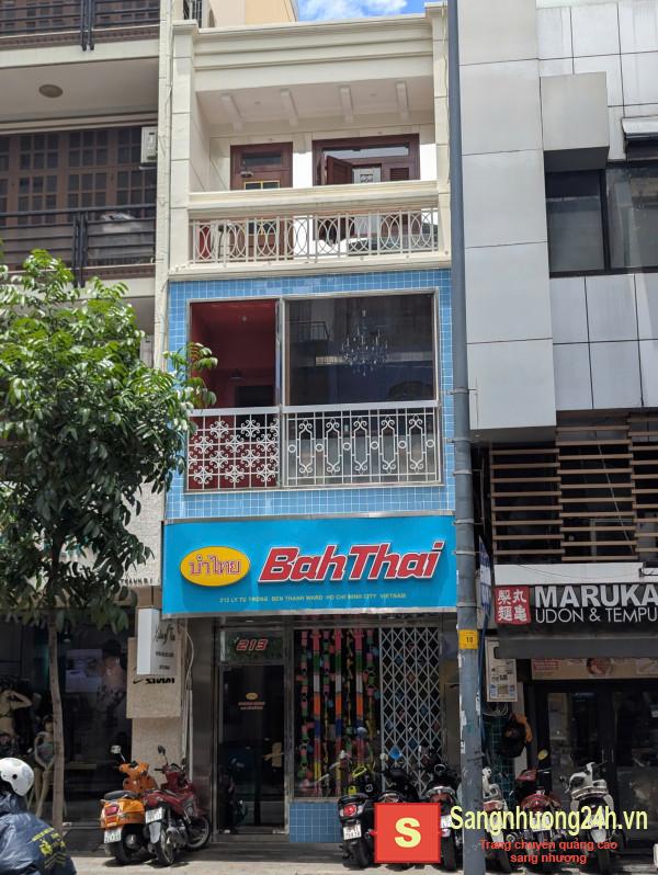 SANG NHƯỢNG NHÀ HÀNG MẶT TIỀN TRUNG TÂM QUẬN 1