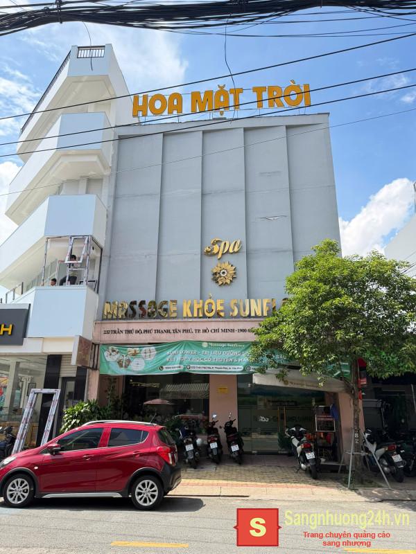 SANG NHƯỢNG SPA QUY MÔ LỚN – CƠ SỞ HOẠT ĐỘNG ỔN ĐỊNH – VỊ TRÍ ĐẸP TẠI QUẬN TÂN PHÚ