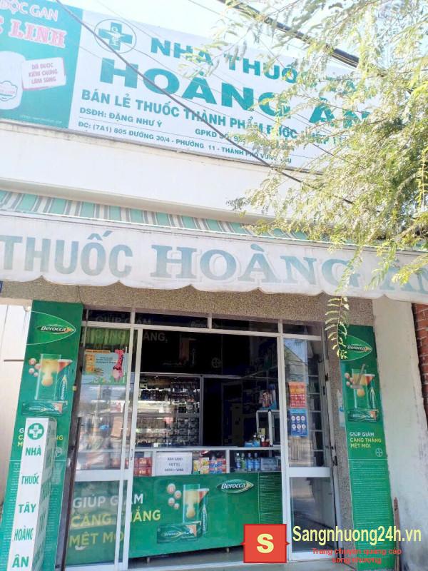SANG NHƯỢNG NHÀ THUỐC ĐANG HOẠT ĐỘNG ỔN ĐỊNH – MẶT TIỀN ĐƯỜNG LỚN PHƯỜNG PHƯỚC THẮNG, TP.HCM
