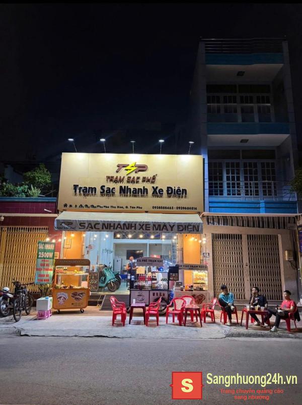 SANG NHƯỢNG QUÁN CÀ PHÊ KẾT HỢP TRẠM SẠC XE ĐIỆN – CÓ SẴN NGUỒN THU NHẬP HẰNG THÁNG