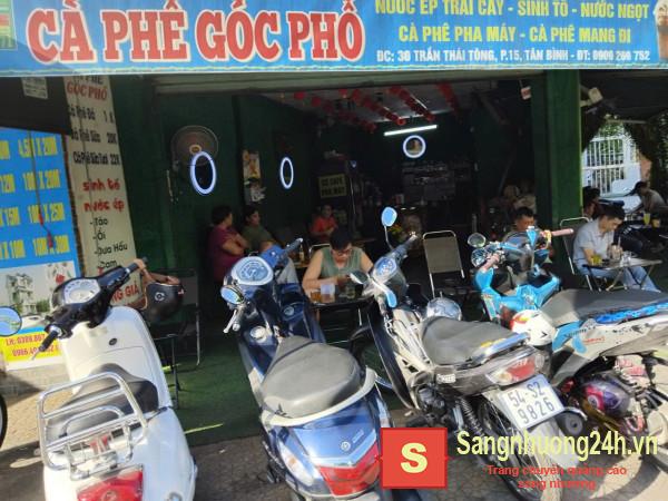 SANG NHƯỢNG QUÁN CAFE GÓC 2 MẶT TIỀN – VỊ TRÍ ĐẸP TẠI TRẦN THÁI TÔNG, TÂN BÌNH