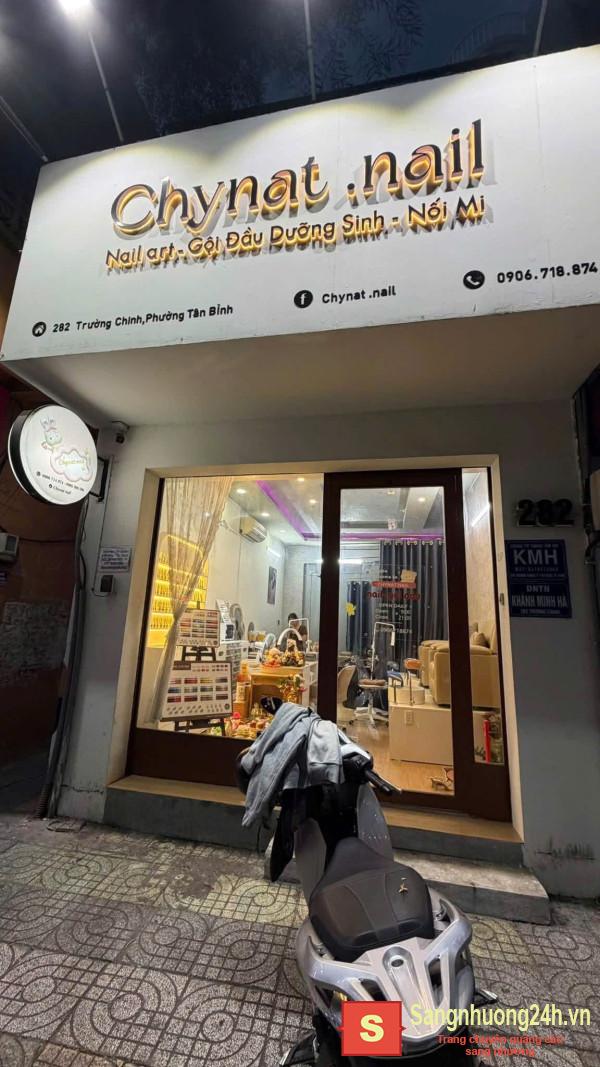 CHÍNH CHỦ SANG GẤP TIỆM NAIL MẶT TIỀN TRƯỜNG CHINH, TÂN BÌNH